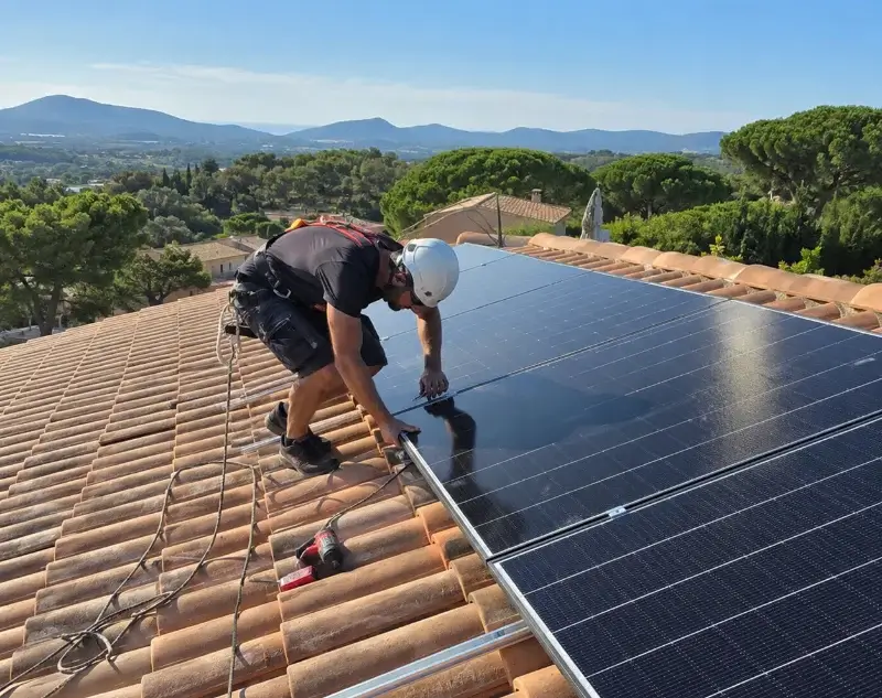 Installateur panneaux solaires Sainte-Ouenne — pose photovoltaïque sur toiture